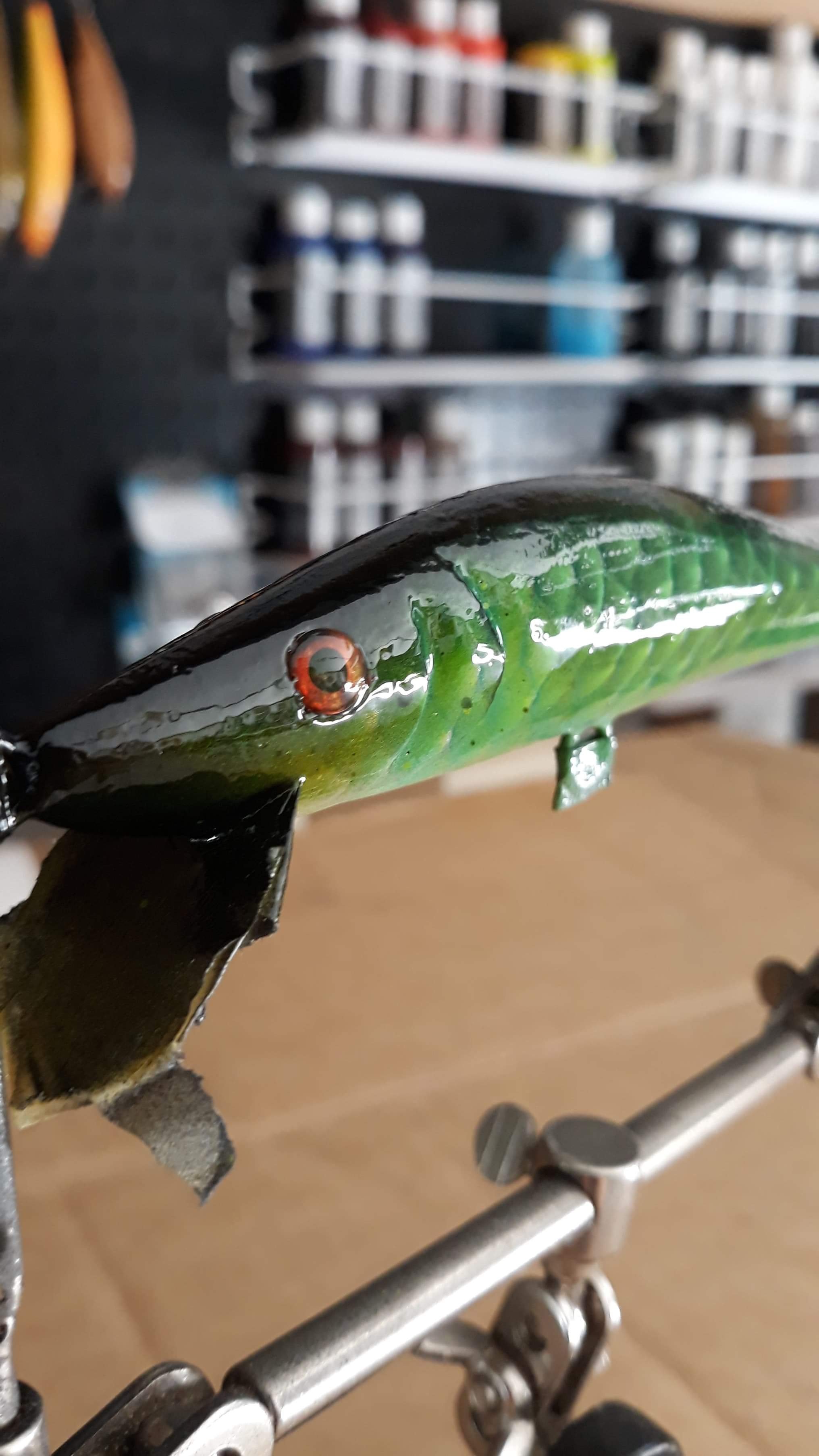 Resin clear coat problems - Hard Baits -  - Tackle  Building Forums